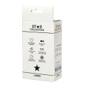 Star Collection - Silver Metal Anal Plug L - Clear Stone Star Collection