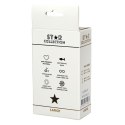 Star Collection - Silver Metal Anal Plug L - Purple Stone Star Collection