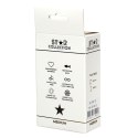 Star Collection - Silver Metal Anal Plug M - Pink Stone Star Collection