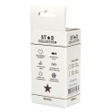 Star Collection - Silver Metal Anal Plug S - Purple Stone Star Collection