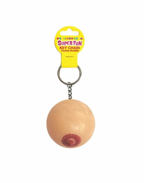 Super Fun Key Chain, One Squishy Boob LITTLE GENIE PRODUCTIONS