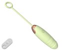 Vibrating Silicone Love EGG USB 7 vibration and thrust functions / Remote control Green B - Series Fox