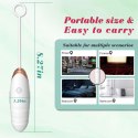 Vibrating Silicone Love EGG USB 7 vibration and thrust functions / Remote control White B - Series Fox