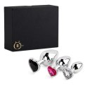 Jewellery - Silver Heart PLUG - SET B - Series HeavyFun