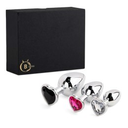 Jewellery - Silver Heart PLUG - SET B - Series HeavyFun