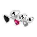 Jewellery - Silver Heart PLUG - SET B - Series HeavyFun