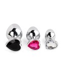 Jewellery - Silver Heart PLUG - SET B - Series HeavyFun