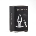 Metal Butt Plug M Vibrator USB - Remote Control B - Series HeavyFun