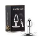 Metal Butt Plug S Vibrator USB - Remote Control B - Series HeavyFun
