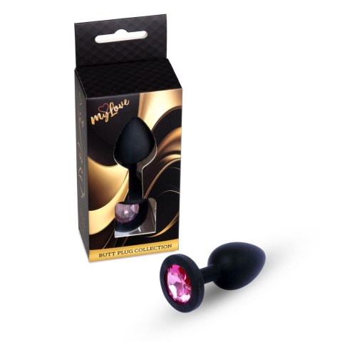 MyLove Toys - Jewellery Black Silicone PLUG Medium MyLove Toys