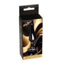 MyLove Toys - Jewellery Dark Silver BUTT PLUG- Black MyLove Toys