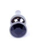 MyLove Toys - Jewellery Dark Silver BUTT PLUG- Black MyLove Toys