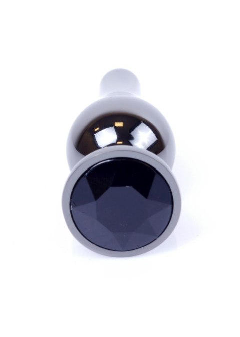 MyLove Toys - Jewellery Dark Silver BUTT PLUG- Black MyLove Toys