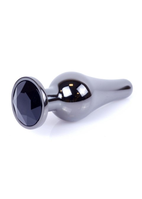 MyLove Toys - Jewellery Dark Silver BUTT PLUG- Black MyLove Toys