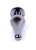 MyLove Toys - Jewellery Dark Silver BUTT PLUG- Clear MyLove Toys
