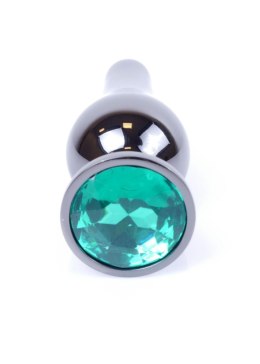 MyLove Toys - Jewellery Dark Silver BUTT PLUG- Green MyLove Toys