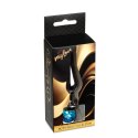 MyLove Toys - Jewellery Dark Silver BUTT PLUG- Light Blue MyLove Toys