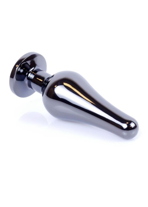 MyLove Toys - Jewellery Dark Silver BUTT PLUG- Pink MyLove Toys
