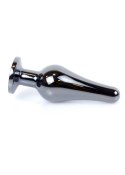 MyLove Toys - Jewellery Dark Silver BUTT PLUG- Pink MyLove Toys