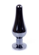 MyLove Toys - Jewellery Dark Silver BUTT PLUG- Pink MyLove Toys