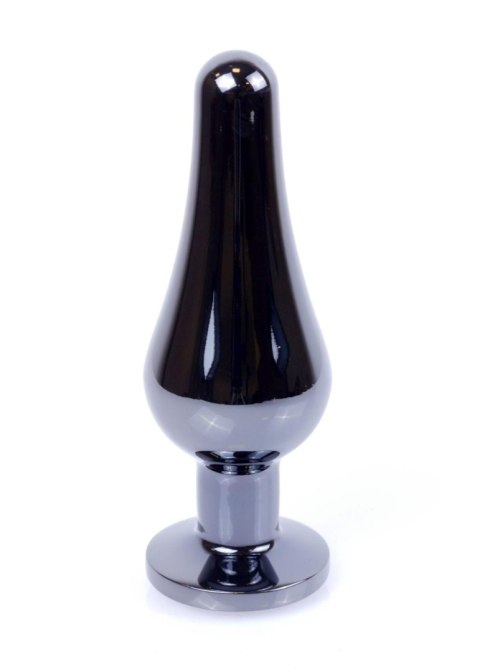 MyLove Toys - Jewellery Dark Silver BUTT PLUG- Purple MyLove Toys