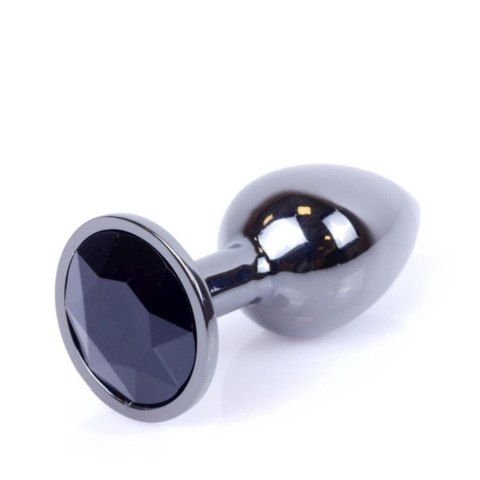 MyLove Toys - Jewellery Dark Silver PLUG- Black MyLove Toys