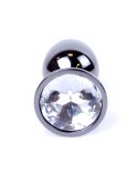 MyLove Toys - Jewellery Dark Silver PLUG- Clear MyLove Toys