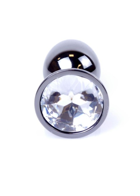 MyLove Toys - Jewellery Dark Silver PLUG- Clear MyLove Toys