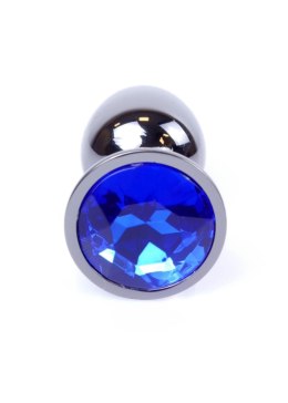 MyLove Toys - Jewellery Dark Silver PLUG- Dark Blue MyLove Toys