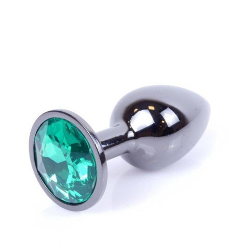 MyLove Toys - Jewellery Dark Silver PLUG- Green MyLove Toys