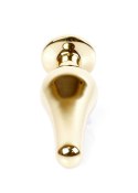 MyLove Toys - Jewellery Gold BUTT PLUG- Clear MyLove Toys