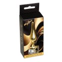 MyLove Toys - Jewellery Gold BUTT PLUG- Clear MyLove Toys