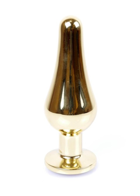 MyLove Toys - Jewellery Gold BUTT PLUG- Clear MyLove Toys