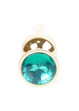 MyLove Toys - Jewellery Gold BUTT PLUG- Green MyLove Toys
