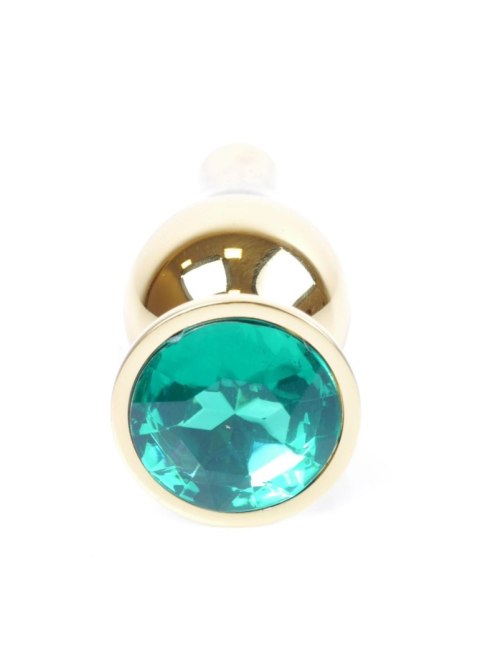 MyLove Toys - Jewellery Gold BUTT PLUG- Green MyLove Toys