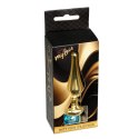 MyLove Toys - Jewellery Gold BUTT PLUG- Light Blue MyLove Toys