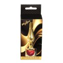 MyLove Toys - Jewellery Gold BUTT PLUG- Red MyLove Toys