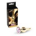 MyLove Toys - Jewellery Gold BUTT PLUG- Rose MyLove Toys