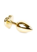MyLove Toys - Jewellery Gold Heart PLUG- Rose MyLove Toys