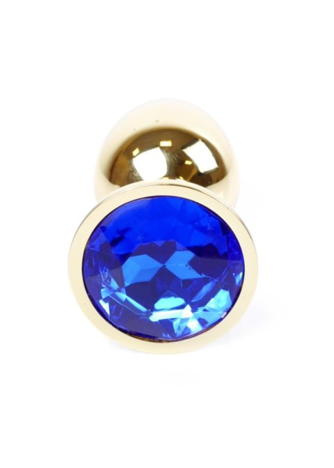 MyLove Toys - Jewellery Gold PLUG- Dark Blue MyLove Toys