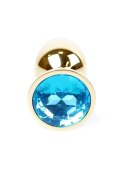 MyLove Toys - Jewellery Gold PLUG- Light Blue MyLove Toys