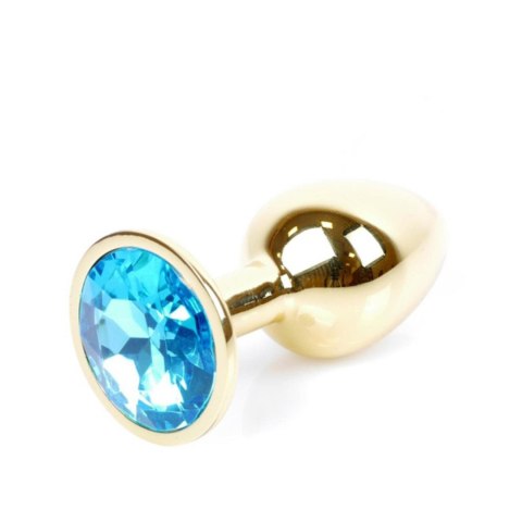 MyLove Toys - Jewellery Gold PLUG- Light Blue MyLove Toys