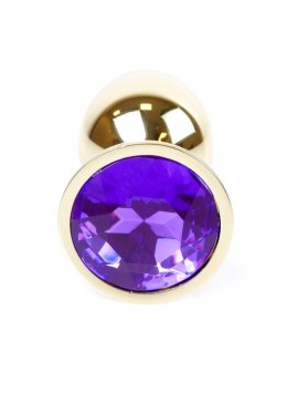 MyLove Toys - Jewellery Gold PLUG- Purple MyLove Toys