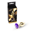 MyLove Toys - Jewellery Gold PLUG- Purple MyLove Toys