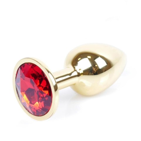 MyLove Toys - Jewellery Gold PLUG- Red MyLove Toys