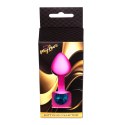 Korek biżuteryjny Pink Silicone PLUG Medium MyLove Toys