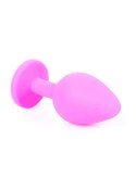 Korek biżuteryjny Pink Silicone PLUG Medium MyLove Toys