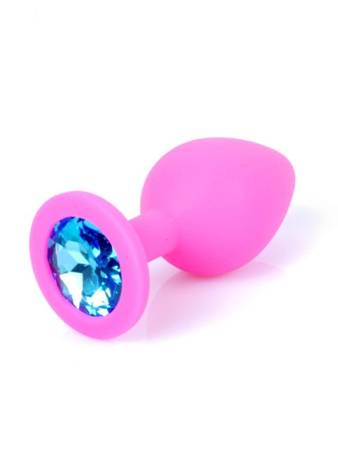Korek biżuteryjny Pink Silicone PLUG Medium MyLove Toys