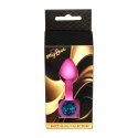 Korek biżuteria analna Pink Silicone PLUG Small MyLove Toys