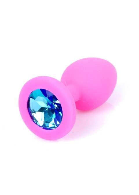 Korek biżuteria analna Pink Silicone PLUG Small MyLove Toys